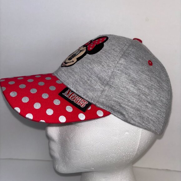 Disney Store Embroidered Minnie Mouse Adjustable Hat/Cap 4 Girl - Picture 3 of 6
